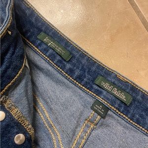 wild fable size 0 high rise straight distressed jeans